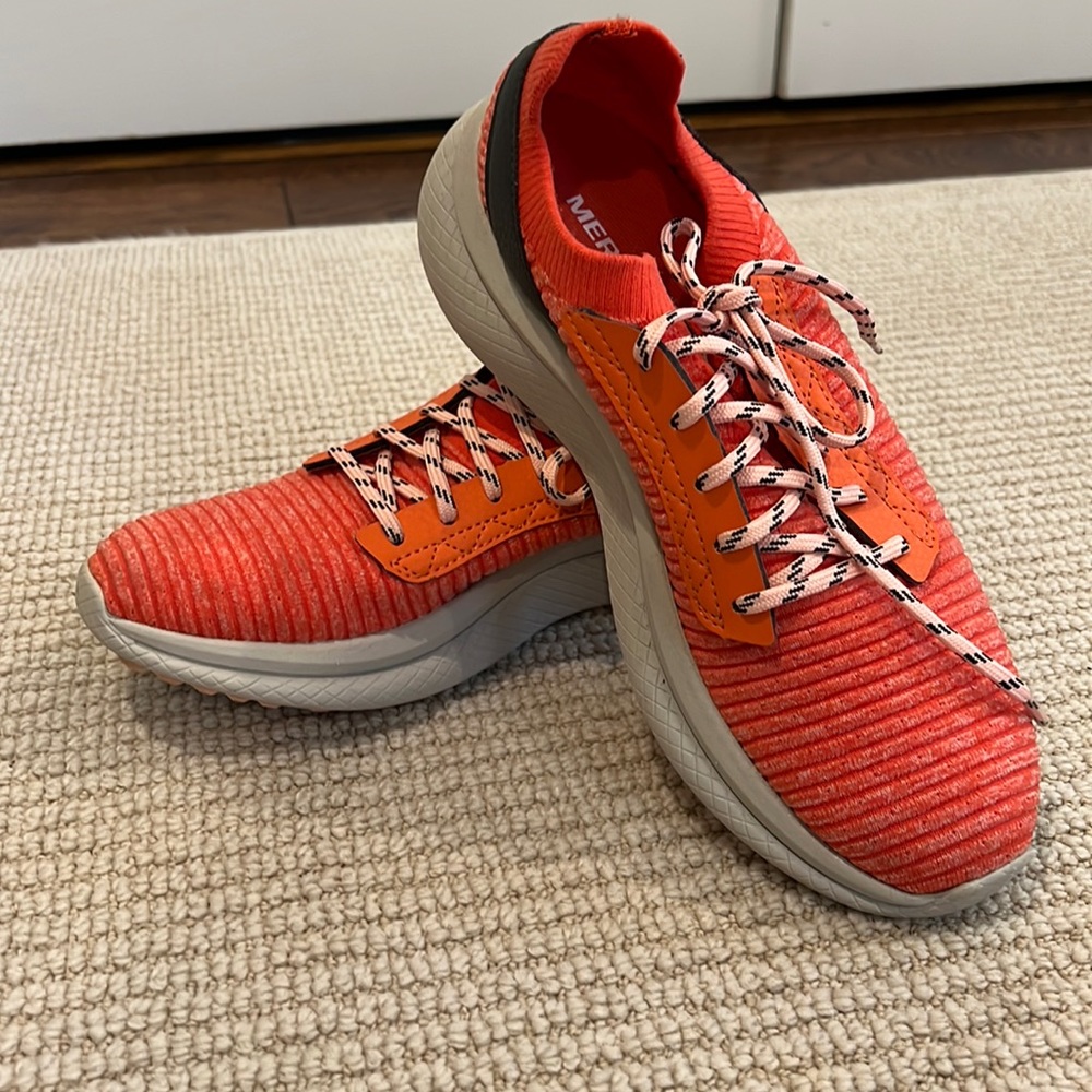 Merrell Recupe Lace Flex Connect Goldfish size 8.5